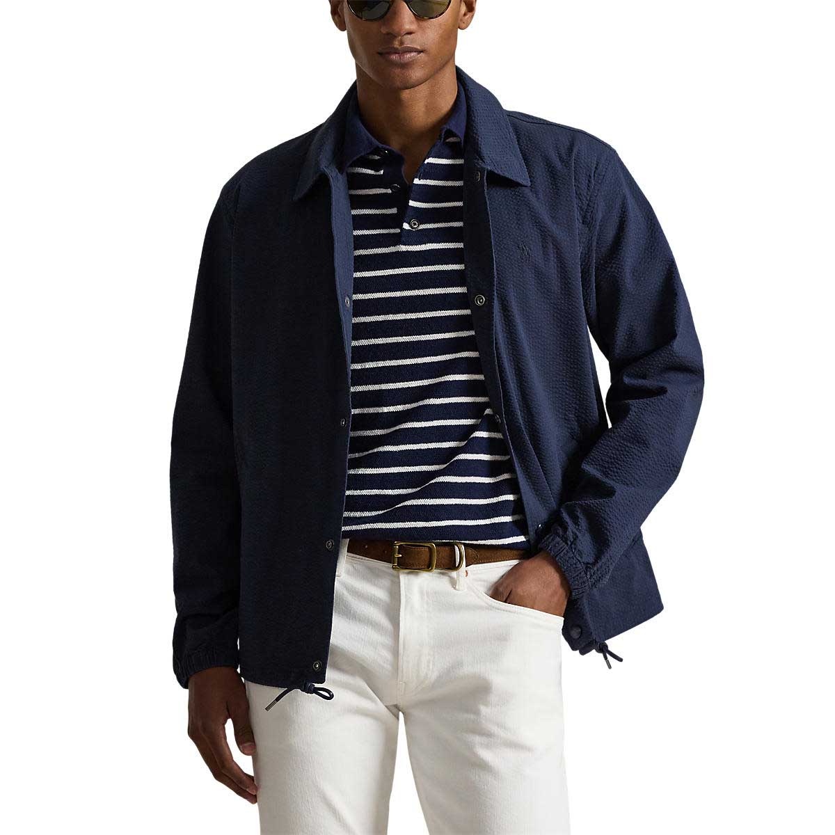 Polo Ralph Lauren Seersucker Coach's Jacket